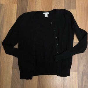 H&M Elegant Black Cardigan